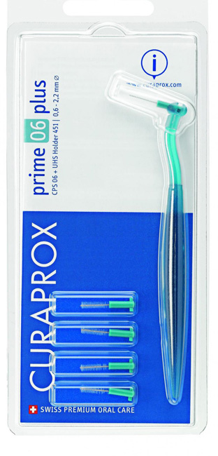 CURAPROX CPS PRIME CPS 06 CON 5 SCOVOLINI + SUPPORTO - farmasconti.eu