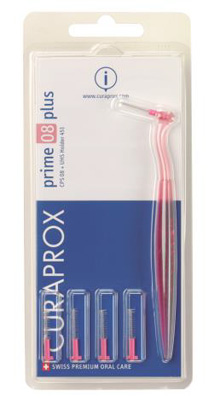 CURAPROX CPS PRIME CPS 08 CON 5 SCOVOLINI + SUPPORTO - farmasconti.eu