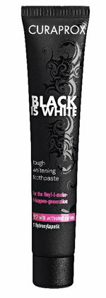 CURAPROX BLACK IS WHITE DENTIFRICIO RINFRESCANTE 90 ML - farmasconti.eu