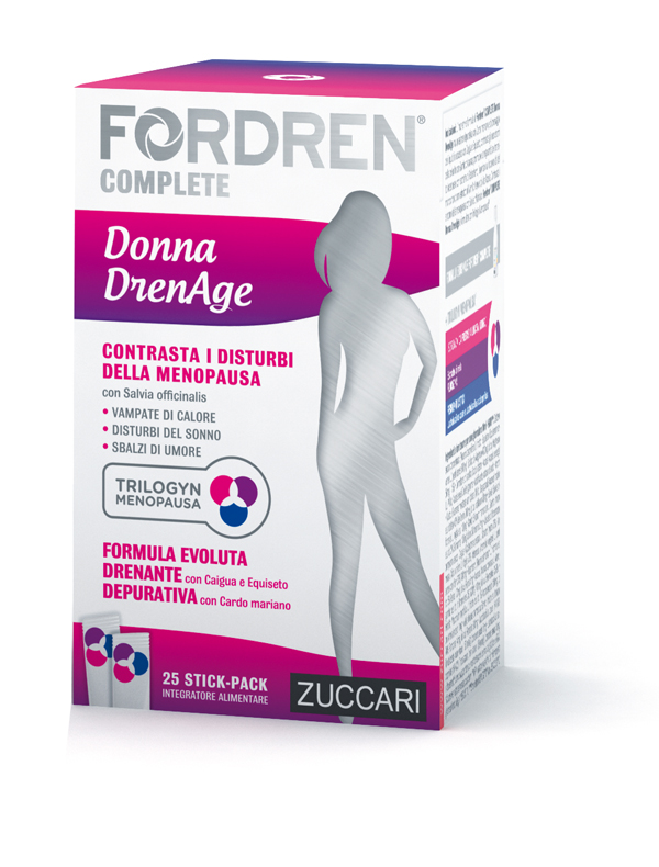 FORDREN COMPLETE DONNA DRENAGE 25 STICKPACK DA 10 ML - farmasconti.eu