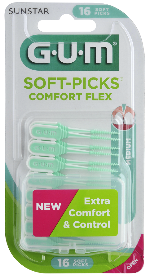 GUM SOFT PICK COMFORT FLEX SCOVOLINO INTERDENTALE 40 PEZZI - farmasconti.eu