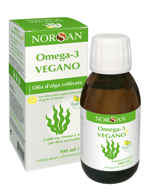 NORSAN OMEGA 3 VEGANO 100 ML AL GUSTO DI LIMONE - farmasconti.eu