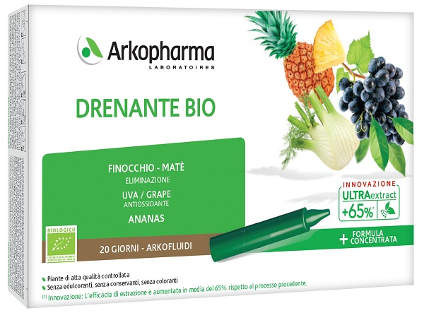 ARKOFLUIDI DRENANTE BIO 20 FIALE - farmasconti.eu