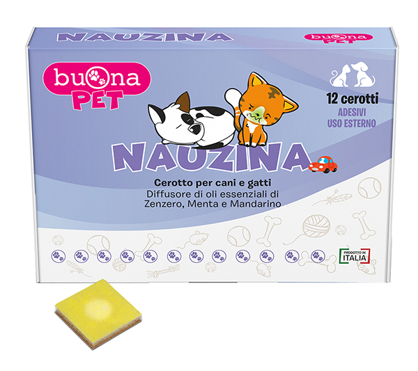 NAUZINA CEROTTO DIFFUSORE CANI GATTI 12 PEZZI - farmasconti.eu