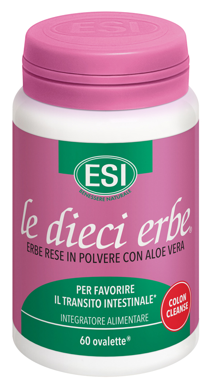 ESI LE DIECI ERBE COLON CLEANSE 60 OVALETTE - farmasconti.eu