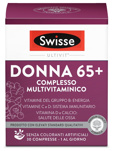 SWISSE DONNA 65+ COMPLESSO MULTIVITAMINICO 30 COMPRESSE - farmasconti.eu