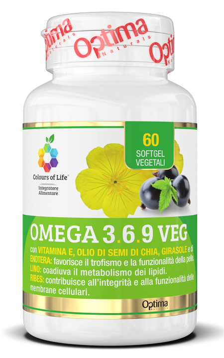 COLOURS OF LIFE OMEGA 3-6-9 VEG 60 SOFT GEL - farmasconti.eu