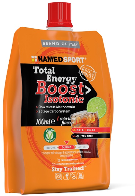 TOTAL ENERGY BOOST ISOTONIC COLA/LIME 100 ML - farmasconti.eu