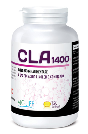 CLA 1400 ACIDO LINOLEICO CONIUGATO 120 SOFT GEL - farmasconti.eu