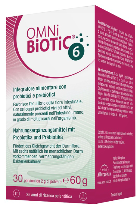 OMNI BIOTIC 6 BARATTOLO 60 G - farmasconti.eu