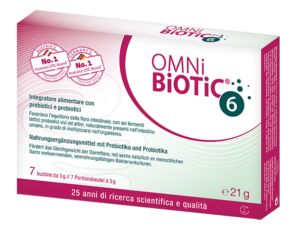 OMNI BIOTIC 6 POLVERE 7 BUSTINE DA 3 G - farmasconti.eu