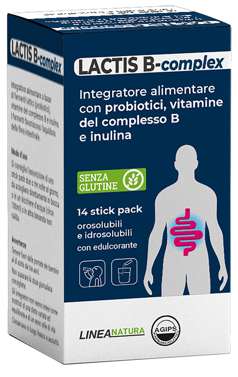 LACTIS B-COMPLEX 14 STICK PACK - farmasconti.eu