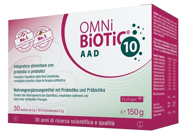 OMNI BIOTIC 10 AAD 30 BUSTINE DA 5 G - farmasconti.eu