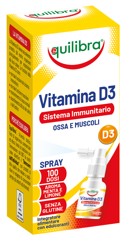 VITAMINA D3 SISTEMA IMMUNITARIO OSSA E MUSCOLI 13 ML - farmasconti.eu