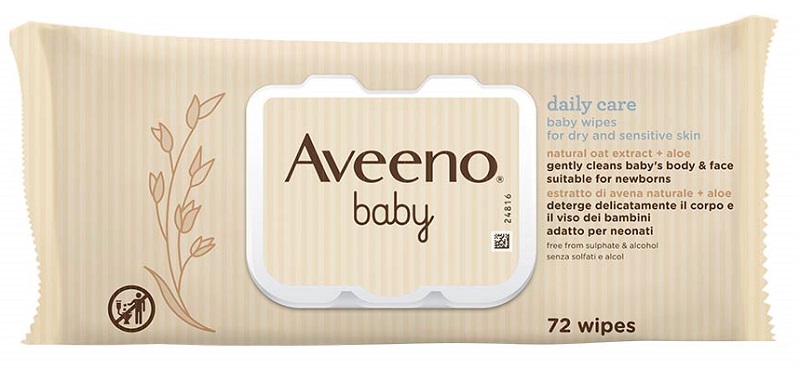 AVEENO BABY SALVIETTINE 72 PEZZI - farmasconti.eu