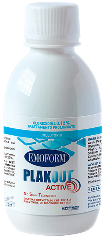 EMOFORM PLAKOUT ACTIVE 0,12 + DENTIFRICIO VENDITA - farmasconti.eu