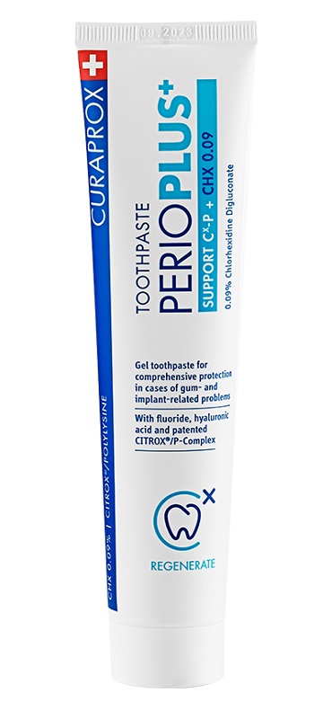 CURAPROX PERIOPLUS+ SUPPORT DENTIFRICIO CHX 0,09% 75 ML - farmasconti.eu
