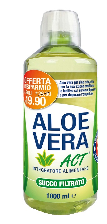 ALOE VERA ACT SUCCO FILTRATO 1000 ML - farmasconti.eu