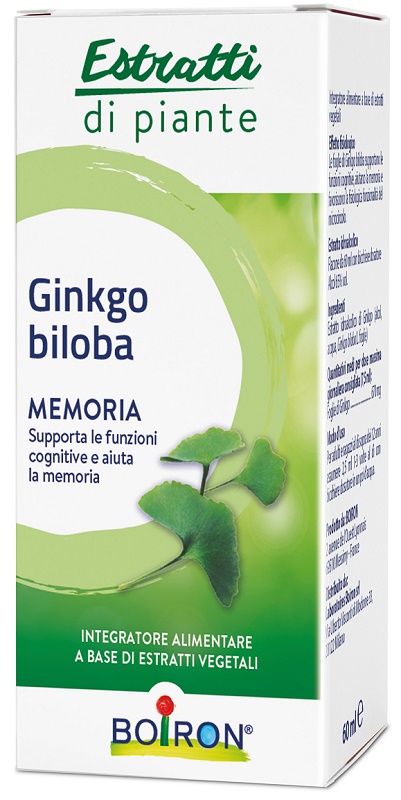 GINKGO BILOBA BOIRON ESTRATTO IDROALCOLICO 60 ML - farmasconti.eu