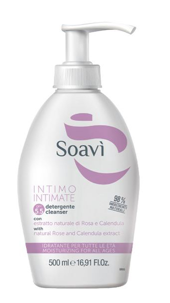 SOAVI INTIMO IDRATANTE PH5,5 FLACONE CON DISPENSER 500 ML - farmasconti.eu