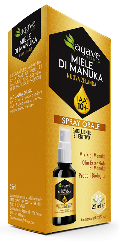 AGAVE NATURA SPRAY ORALE IAA 10+ 25 ML - farmasconti.eu