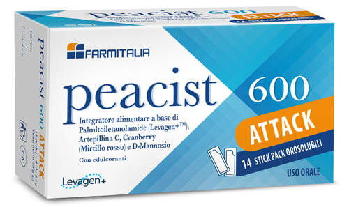 PEACIST 600 ATTACK 14 STICK PACK OROSOLUBILI - farmasconti.eu