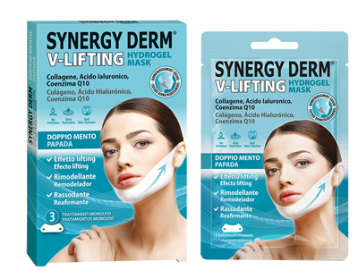 SYNERGY DERM V LIFTING HYDROGEL MASK DOPPIO MENTO - farmasconti.eu