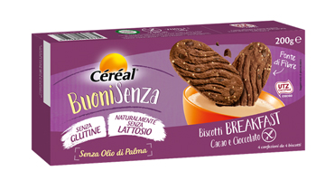 CEREAL BUONI SENZA BISCOTTI BREAKFAST CACAO E CIOCCOLATO 200 G - farmasconti.eu
