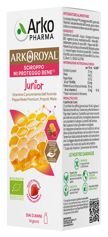ARKOROYAL CONCENTRATO FLUIDO MI PROTEGGO BIO 150 ML - farmasconti.eu