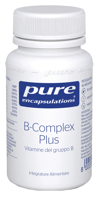 PURE ENCAPSULATIONS B-COMPLEX PLUS 30 CAPSULE - farmasconti.eu