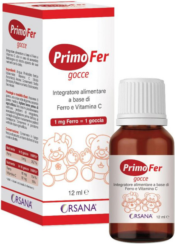 PRIMOFER GOCCE 12 ML - farmasconti.eu