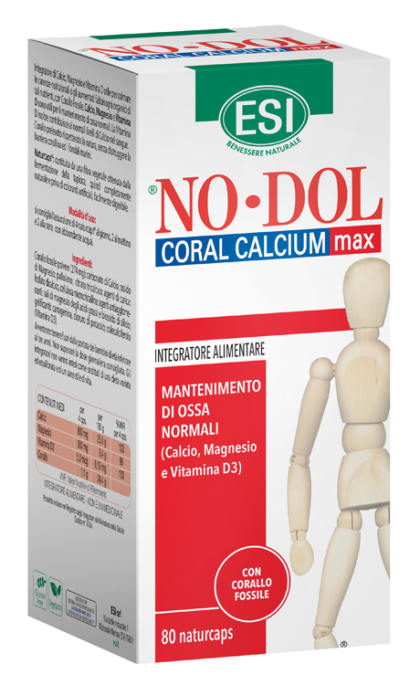 ESI NO DOL CORAL CALCIUM MAX 80 CAPSULE - farmasconti.eu