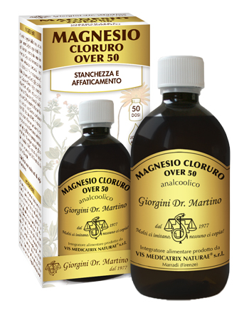 MAGNESIO CLORURO OVER 50 500 ML LIQUIDO ANALCOLICO - farmasconti.eu