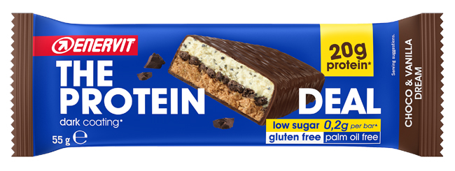 ENERVIT PROTEIN DEAL BARRETTA CHOVAN 55 G - farmasconti.eu