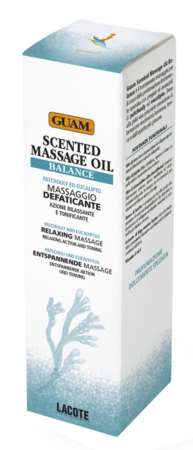 GUAM SCENTED MASSAGE OIL BALANCE MASSAGGIO DEFATICANTE RILASSANTE E TONIFICANTE 150 ML - farmasconti.eu