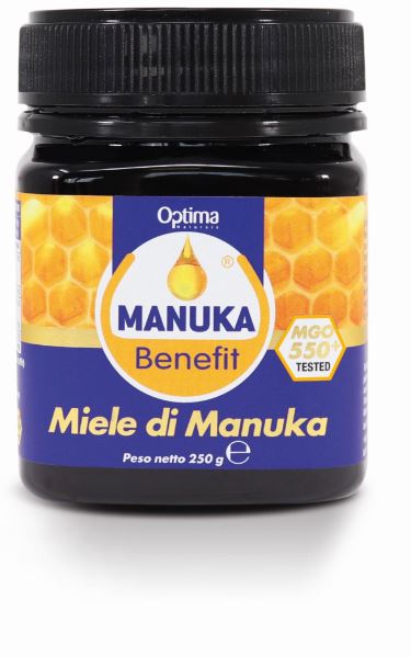 MANUKA BENEFIT MIELE DI MANUKA 550+ MGO 250 G - farmasconti.eu