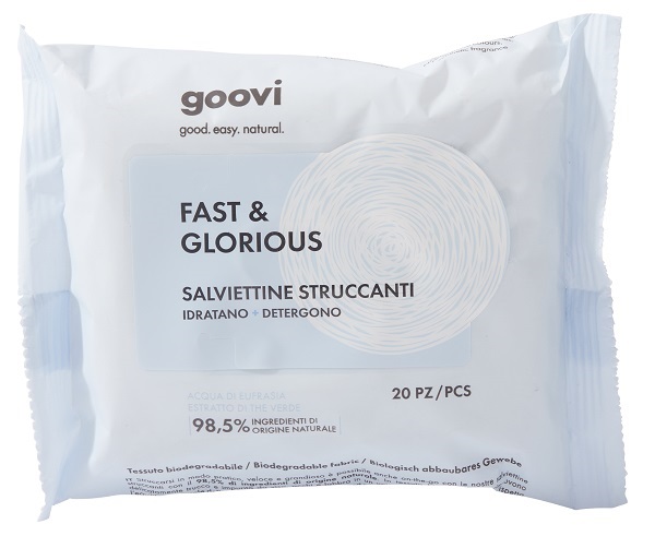 GOOVI SALVIETTINE STRUCCANTI 20 PEZZI - farmasconti.eu