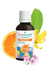 PURESSENTIEL MISCELA HAPPY ECOCERT MISCELA PER DIFFUSIONE HAPPY CERTIFICATA ECOCERT 30 ML - farmasconti.eu