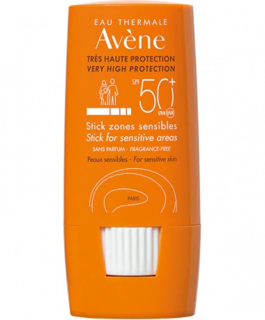 AVENE EAU THERMALE STICK LARGE ZONE SENSIBILI 50+ 8 G - farmasconti.eu