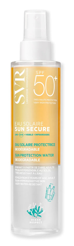 SUN SECURE EAU SOLAIRE SPF50 200 ML - farmasconti.eu
