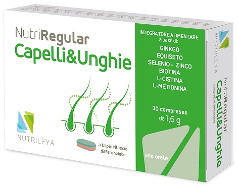 NUTRIREGULAR CAPELLI & UNGHIE 30 COMPRESSE - farmasconti.eu