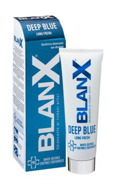 BLANX DEEP BLUE DENTIFRICIO SBIANCANTE NON ABRASIVO 75 ML - farmasconti.eu