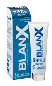 BLANX DEEP BLUE DENTIFRICIO SBIANCANTE NON ABRASIVO 25 ML - farmasconti.eu