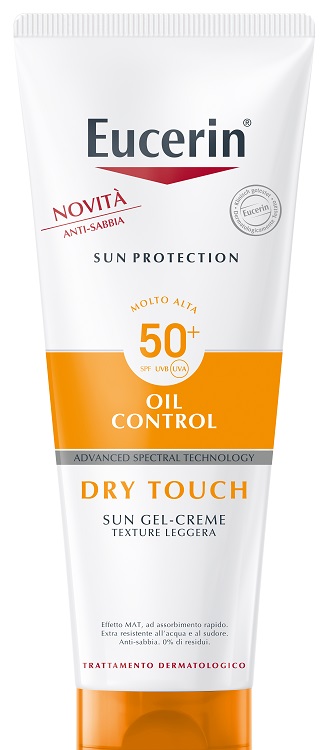 EUCERIN SUN PROTECTION OIL CONTROL DRY TOUCH SPF 50+ SUN GEL CREME 200 ML - farmasconti.eu
