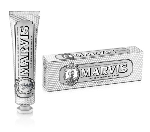 MARVIS SMOKERS WHITENING MINT DENTIFRICIO 85 ML - farmasconti.eu