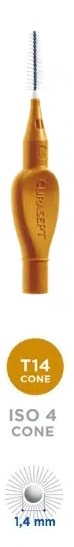 CURASEPT PROXI T14 CONE OCRA/DARK GOLD 5 PEZZI - farmasconti.eu