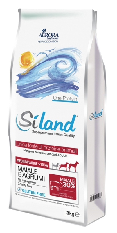 SILAND ADULT MEDIUM/LARGE MAIALE/AGRUMI 3 KG - farmasconti.eu