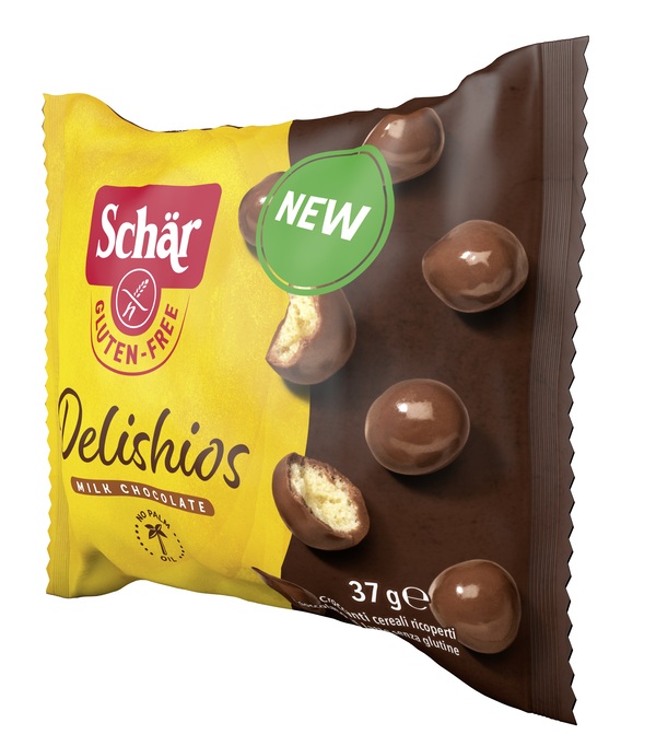 SCHAR DELISHIOS CEREALI RICOPERTI CON CIOCCOLATO AL LATTE 37 G - farmasconti.eu