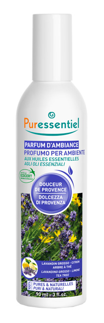 PURESSENTIEL PROFUMO AMBIENTE DOLCEZZA PROVENZA ECOCERT 90 ML - farmasconti.eu