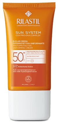 RILASTIL SUN SYSTEM D-CLAR SPF 50+ CREMA LIGHT 40 ML - farmasconti.eu
